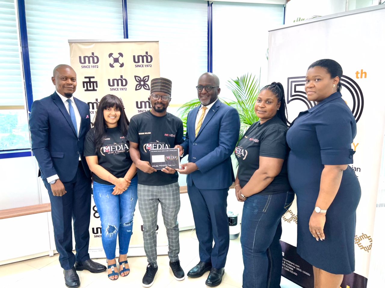 Ghana Media Music & Dinner team calls on UMB
